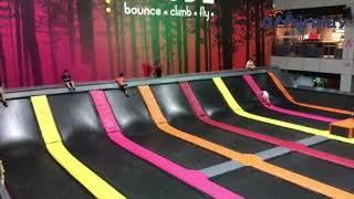 What are the site requirements for a trampoline arena? #indoortrampoline #jumppark