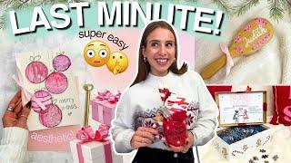 LAST MINUTE DIY Christmas gifts make yourself!!  quick gift DIY