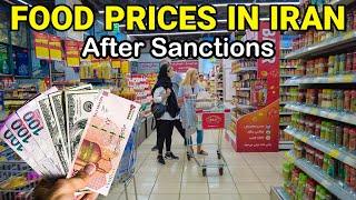 Food Prices In IRAN After SANCTIONS 2023!  Unbelievable Prices ایران