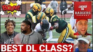 Talking 2025 Wisconsin Badgers recruiting class, is it the best DL class they've ever signed?