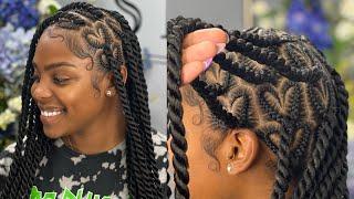 2.7 million HEART BRAIDS/ TWIST BRAIDS/ STITCH BRAIDS / CURLY ENDS 