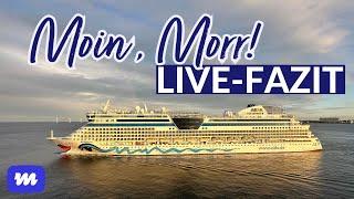 Live-Fazit mit AIDAluna-Gästen nach ihrer Island- & Grönland-Kreuzfahrt - Moin, Morr!