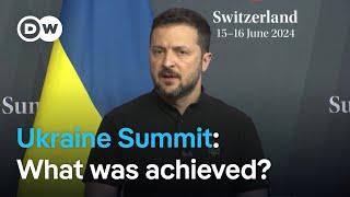 Ukraine Peace Summit: Why some nations didn't sign the declaration | DW News