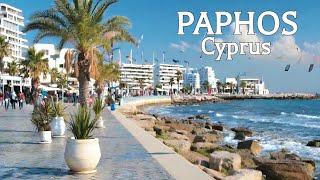  Walking in PAPHOS 4K, Cyprus