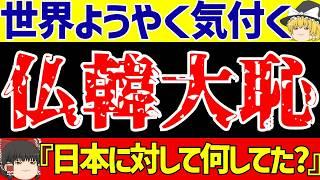 【韓国サッカー反応】日本を巡りフランスなど大恥!?【ゆっくりサッカー解説】
