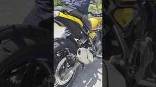 Royal Enfield Guerrilla 450 exhaust sound. #exhaust #royalenfield #guerrilla450 #shorts #automobile