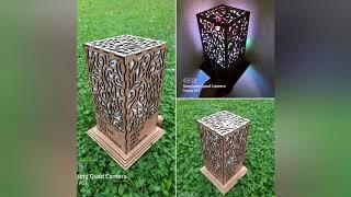 How to make Laser Cut Decorative Night Lamp.