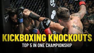 Top 5 Kickboxing Knockouts In ONE Championship