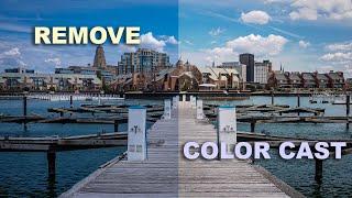 REMOVE a Color Cast EVERY SINGLE TIME with PHOTOSHOP (Lightroom)