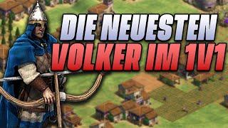 Die NEUEN DLC Völker im 1v1 | AoE 2 Rangliste