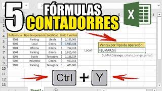 5 Formulas de Excel para Contadores | Contabilidad en Excel 2021