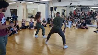 Pedrinho and Beatriz, Brazilian zouk demo at Helsinki Zouk Festival 2024