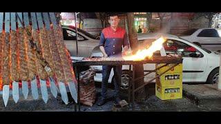 Street kebab / Kebab is the most popular food in Iran: street food