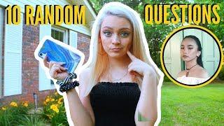 10 RANDOM QUESTIONS!?! Collab With It's Heartyyy | BriannaMotte