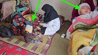 Afsana and the baby were treated with the help of the cameraman‍