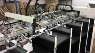 Installed Setmaster Collator for Perfect Binding collating signatures