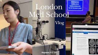 ‍ Med school vlog | Week in the life, Neurology rotation | 런던 의대생 실습 브이로그