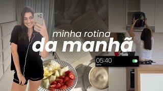 rotina matinal produtiva às 6am // hábitos saudáveis para começar o dia bem