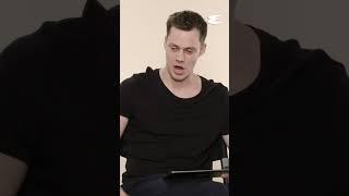 Bill Skarsgård on seeing himself as Count Orlok in Nosferatu #esquire #billskarsgård #nosferatu