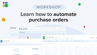 Automate your Google Workspace - Purchase order management system