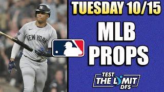 Top 4 MLB Player Prop Picks for Prizepicks | Tuesday 10/15/2024