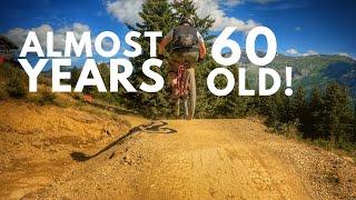 My Dad Riding Downhill Tracks in Morzine