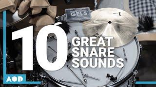 10 Great Snare Sounds With Only One Drum | Finding Your Own Drum Sound