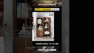 (Wbbuy)轉角書櫃 三角書架 牆櫃 拐角置物架 收納架 雜物櫃 邊櫃 Bookcase 包送貨 #傢俬 #傢俬店 #家具 #furniture #傢俱 #香港傢俬 #平價傢俬