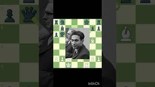 Mikhail tal brilliancy(2)   #chess #shorts #mikhailtal #brilliantmove