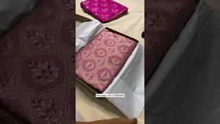 Pure Katan Silk Saree With Price | banarasi saree | @JMSHandlooms #viral #shorts