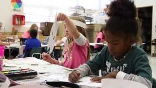 Art Education Students Create Projects for Elementary School