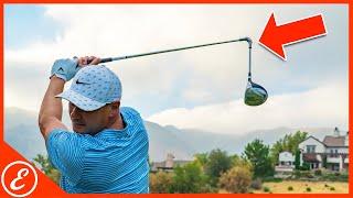 Playing With a Foldable Driver! | PGA Pro vs Amateur Match | Experior Golf