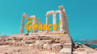 Travel Vlog | Summer in Greece  | Megamix 4k