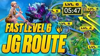 New BEST Jungle Route & Clear For FAST Level 6 On ALL Junglers!