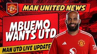 Bryan Mbuemo Wants Manchester United & Hojlund to Inter Latest | Man United Transfer News LIVE