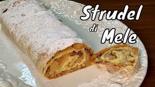 STRUDEL DI MELE tutti i passaggi compresa la PASTA STRUDEL | Prima del Caffè