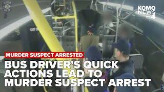 Bus driver aids in capture of murder suspect who fatally stabbed Metro driver