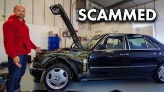 Fixing my old Mercedes then realising I’ve been scammed