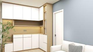 日系簡約風-新居屋設計方案分享，#居屋 #室內設計 #暖之舍#全屋定制 #裝修 #錦駿苑 #富蝶邨 #公屋 #愉德苑 #裕雅苑 #啟翔苑 #啟欣苑 #啟鑽苑 #昭和 #安秀苑 #冠山苑 #驥華苑