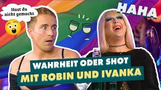 Robin Solf und Miss Ivanka T. spielen WAHRHEIT oder SHOT  | WISSTIHRNOCH?