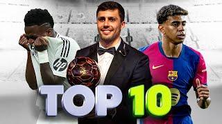 Top 10 Players of the Year 2024 (Ballon d’Or)