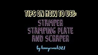 Tips on how to stamp | honeycrunch321