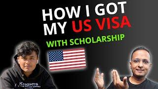 US Student Visa With Scholarship Full Process with @saugat.siwakoti