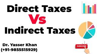 Direct Tax Vs Indirect Tax