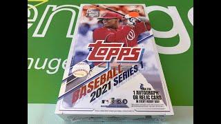 2021 Topps Baseball Series 1 Hobby Box Break - MenuGem Break #2