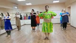 Kathak Lesson Taal Ektaal  - Tihai Madhya Laya