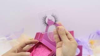 The best mink lashes vendor  wholesale mink eyelash 3D 20mm eyelashes compare with 25mm eyelashes