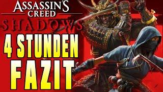 4 Stunden Assassins Creed Shadows - Das ist meine Meinung/Fazit