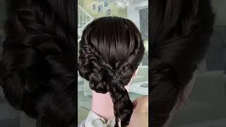 Braided hairstyle . #youtubeshorts #hairstyle #shortvideo #hair #shortsviral