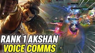 RANK 1 AKSHAN GOES VOICE COMMS WITH HIS JUNGLER | Phantasm